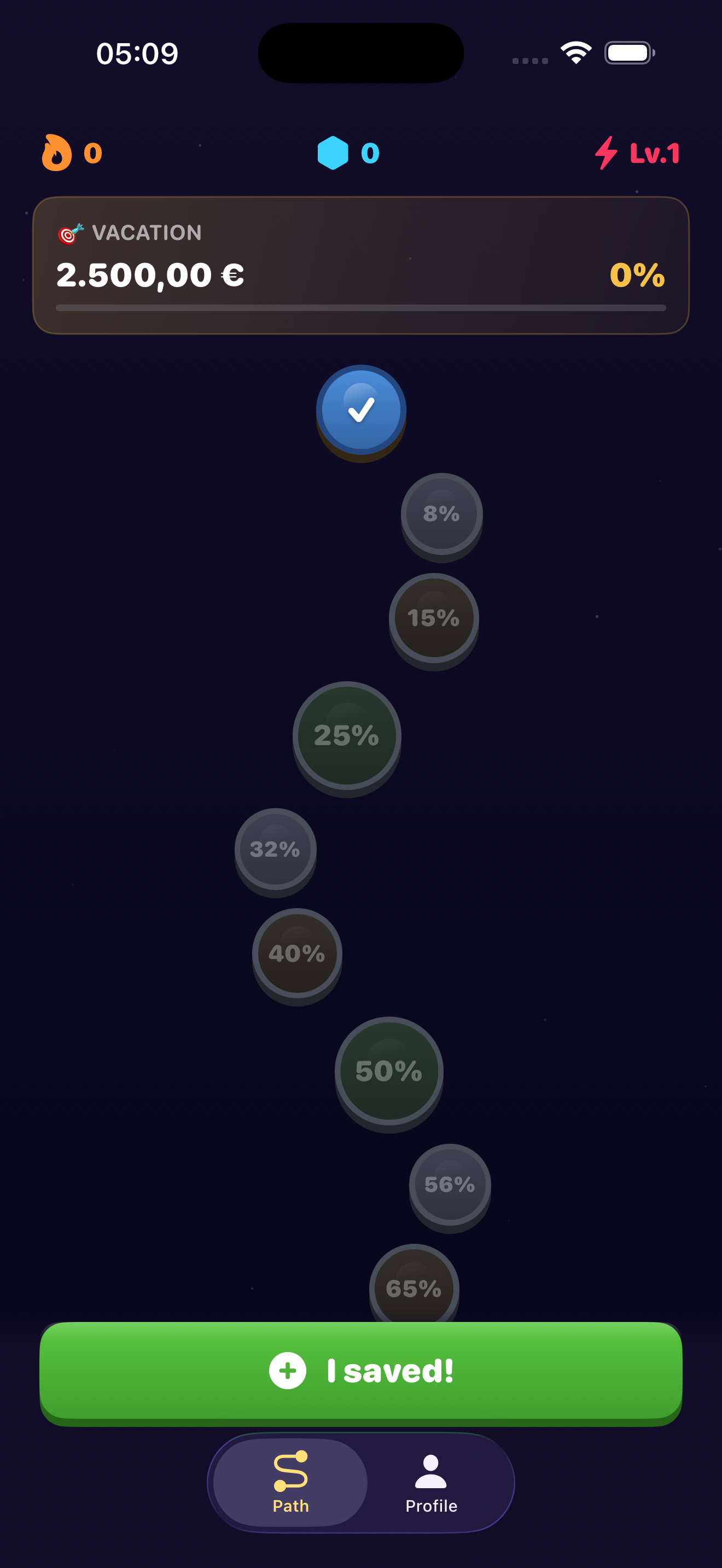Savings Path